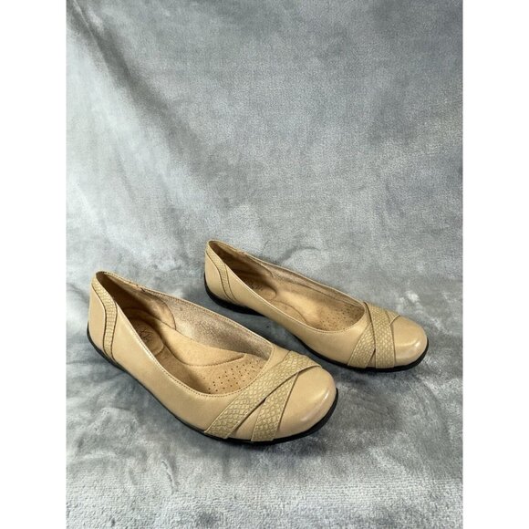 Life Stride womens shoes 9M beige soft system comfort slip on - Picture 1 of 16